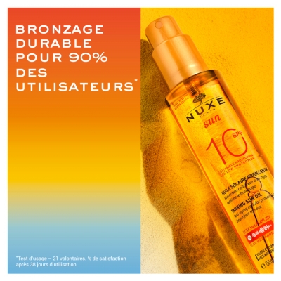 Nuxe Huile Bronzante Spf10 150 ml