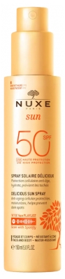 Nuxe Sun Spray Solaire Délicieux Visage et Corps SPF50 150 ml
