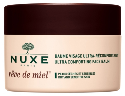 Nuxe Rêve de Miel Baume Visage Ultra-Réconfortant (Peaux Sèches) 50 ml