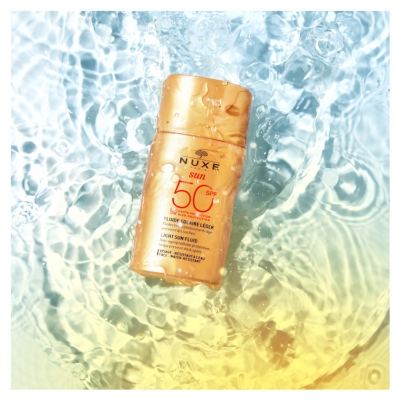 Nuxe Sun Fluide Solaire Léger Visage SPF50 50 ml