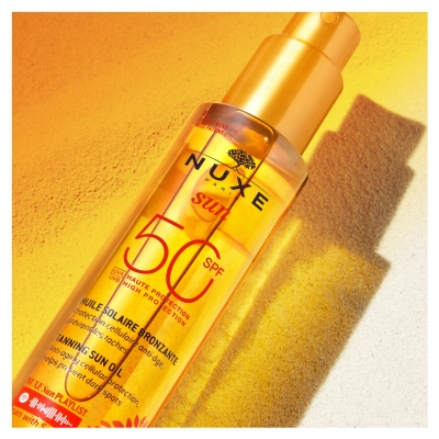 Nuxe Huile Bronzante Haute Protection Spf50 150 ml