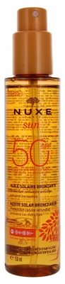 Nuxe Huile Bronzante Haute Protection Spf50 150 ml