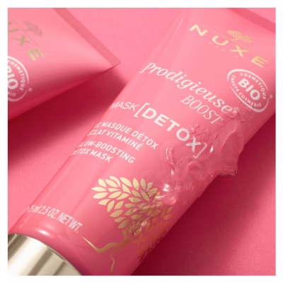 Nuxe Prodigieuse Boost Masque Détox Éclat Vitaminé Bio 75 ml