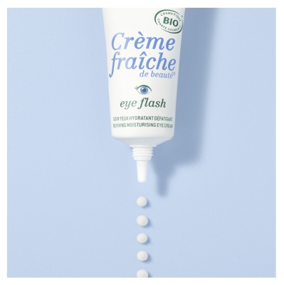 Nuxe Crème Fraîche de Beauté Eye Flash Soin Yeux Hydratant Défatigant Bio 15 ml