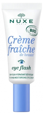 Nuxe Crème Fraîche de Beauté Eye Flash Soin Yeux Hydratant Défatigant Bio 15 ml