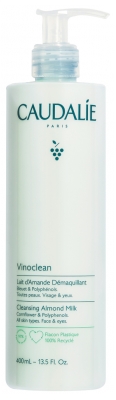 Caudalie Vinoclean Lait d'Amande Démaquillant - 400 ml