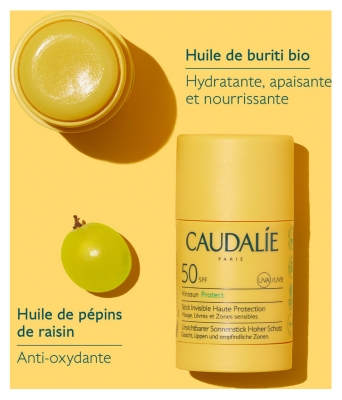 Caudalie Vinosun Protect Stick Invisible SPF50 15 g