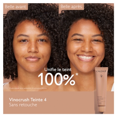 Caudalie Vinocrush Crème Hydratante Teintée 30 ml - Teinte : Teinte 4