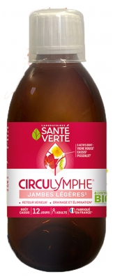 Santé Verte Circulymphe Liquide Bio