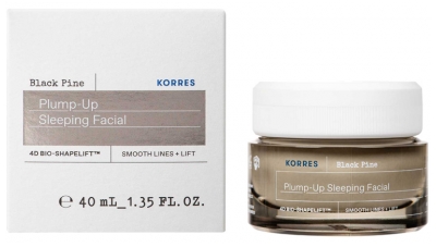 Korres Pin Noir Crème Nuit Rebond Raffermissante & Repulpante Toutes Peaux 40 ml