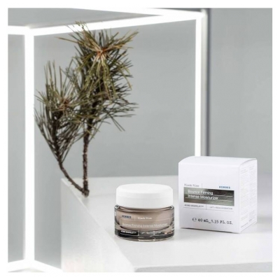 Korres Pin Noir Crème Rebond Raffermissante & Nourrissante Peaux Sèches 40 ml