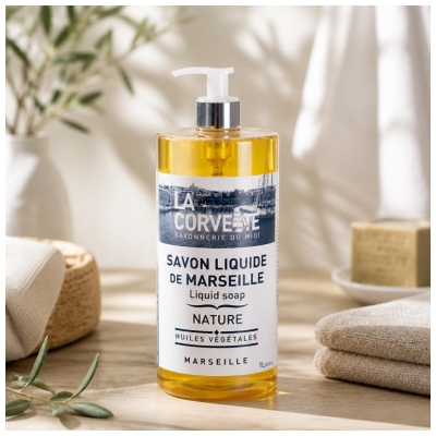 Savon Liquide de Marseille Nature 1L
