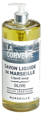 Savon liquide de Marseille à l'huile d'olive biologique 1 L