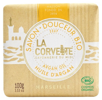 Savon Bio Doux à l'Huile d'Argan 100 g