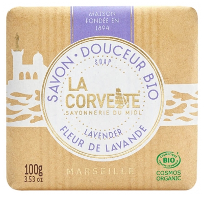 Savon Doux à la Fleur de Lavande Bio 100 g