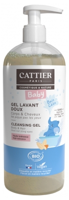 Cattier Gel Lavant Doux Bébé - 500 ml