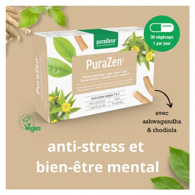 Purasana Vegan Purazen 30 Gélules
