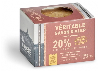 La Corvette Savon Solide d'Alep Bio 190 g