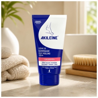 Akileïne Crème de Gommage Pieds Callosités 75 ml