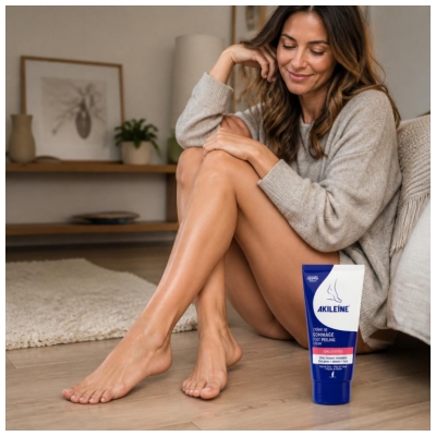 Akileïne Crème de Gommage Pieds Callosités 75 ml