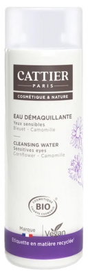 Cattier Eau Démaquillante Yeux Sensibles Bio 150 ml