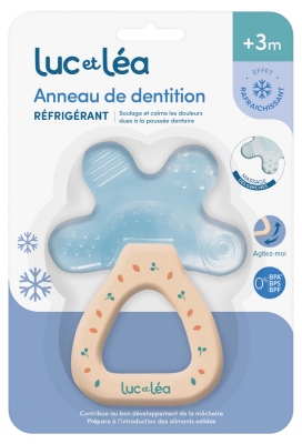 Luc et Léa Anneau de Dentition Réfrigérant Forme Hochet