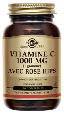 Solgar Vitamine c 1000 Avec Rose Hips Comprimés