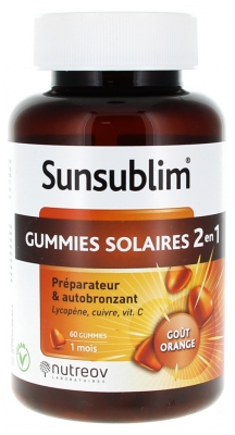 Nutreov Sunsublim Gummies 2en1 - 60 Gummies