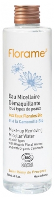 Florame Eau Micellaire Démaquillante Eaux Florales et Camomille Bio 200 ml