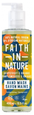 Faith In Nature Savon Mains Pamplemousse Orange 400 ml