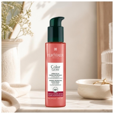 René Furterer Color Glow Crème Éclat Thermo-Protectrice - Cheveux Colorés Méchés 100 ml