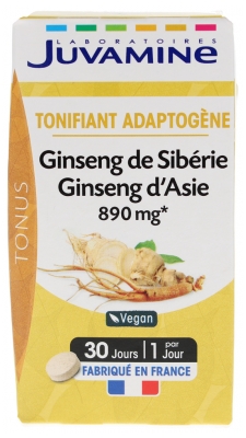 Juvamine Ginseng Max Vitalité 30 Comprimés