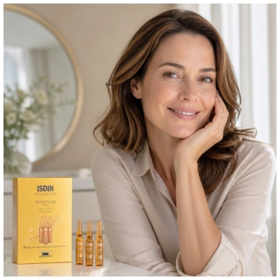 Isdin Isdinceutics Instant Flash Sérum Effet Lifting 5 ampoules de 2 ml
