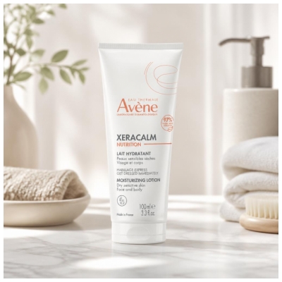 Avène XeraCalm Nutrition Lait Hydratant Peaux Sensibles Sèches 100 ml