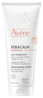 Avène XeraCalm Nutrition Lait Hydratant Peaux Sensibles Sèches 100 ml