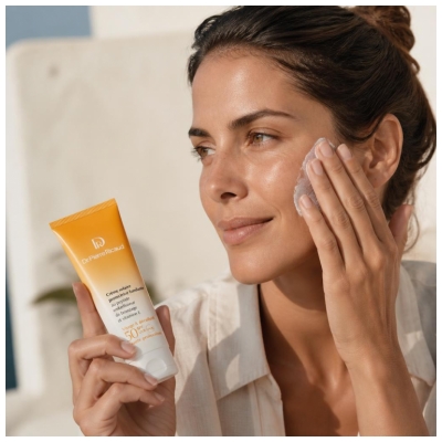 Dr Pierre Ricaud Crème Solaire Protectrice Fondante Visage et Décolleté SPF50 50 ml