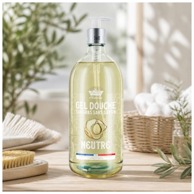 Les Petits Bains de Provence Savon Liquide 1 l Neutre