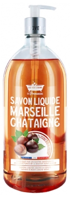 Les Petits Bains de Provence Savon Liquide Châtaigne 1 L