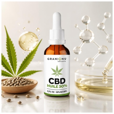 Granions Huile Cbd 30% Flacon 10 ml