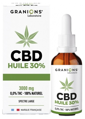 Granions Huile Cbd 30% Flacon 10 ml