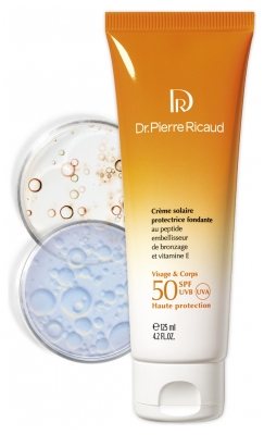 Dr Pierre Ricaud Crème Solaire Protectrice Fondante Visage et Corps SPF50 125 ml