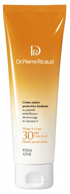 Dr Pierre Ricaud Crème Solaire Protectrice Fondante Visage et Corps SPF30 125 ml