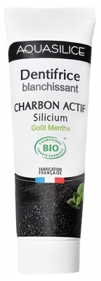 Aquasilice Dentifrice Blanchissant Charbon Actif Silicium Bio 75 ml