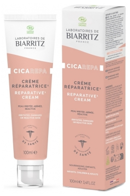Laboratoires de Biarritz Cica Repa Crème Réparatrice Visage et Corps Bio 100 ml