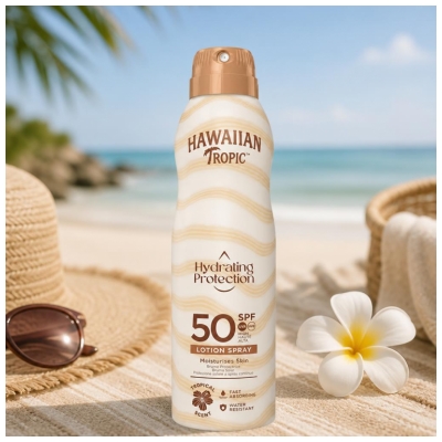 Hawaiian Tropic Brume Hydratante Protection SPF50 220 ml