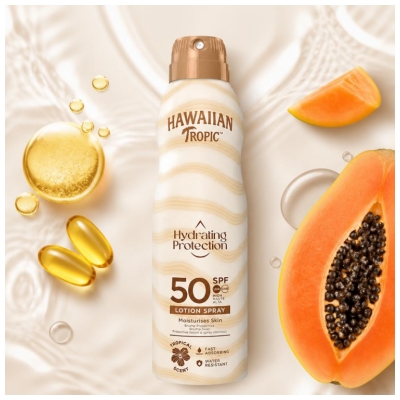Hawaiian Tropic Brume Hydratante Protection SPF50 220 ml