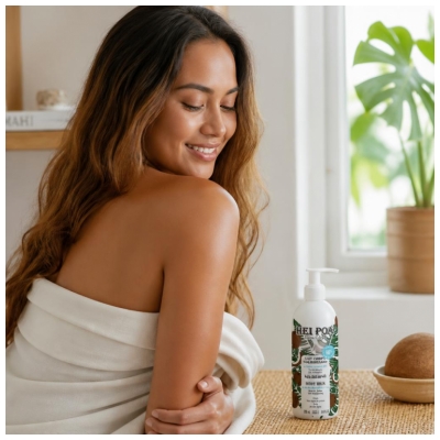 Hei Poa Lait Corps Nourrissant à l'Huile de Coco 250 ml