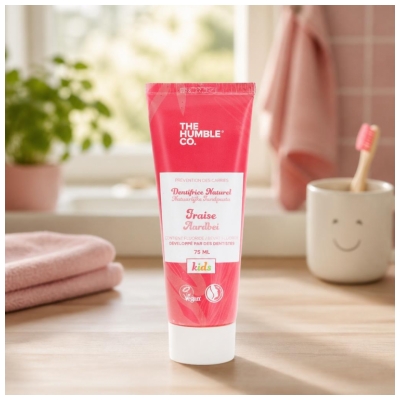 The Humble Co. Kids Dentifrice Arôme Fraise 75 ml