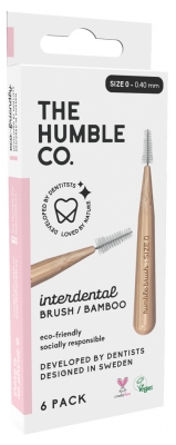 The Humble Co. 6 Brossettes Interdentaires en Bambou 