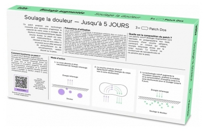 Sanofi Initiv Patch Dos Soulage la Douleur 3 Patchs 